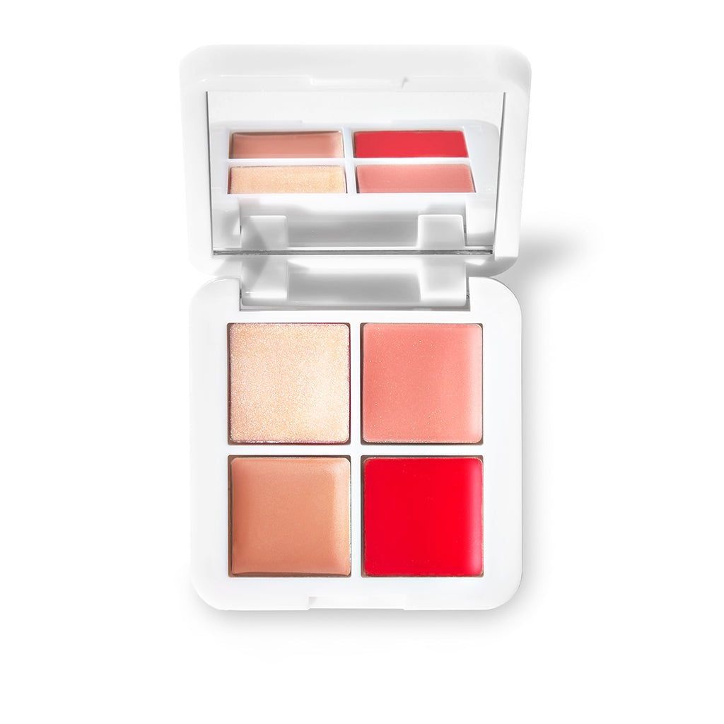Lip2Cheek Glow Quad Mini: paleta de color y brillo