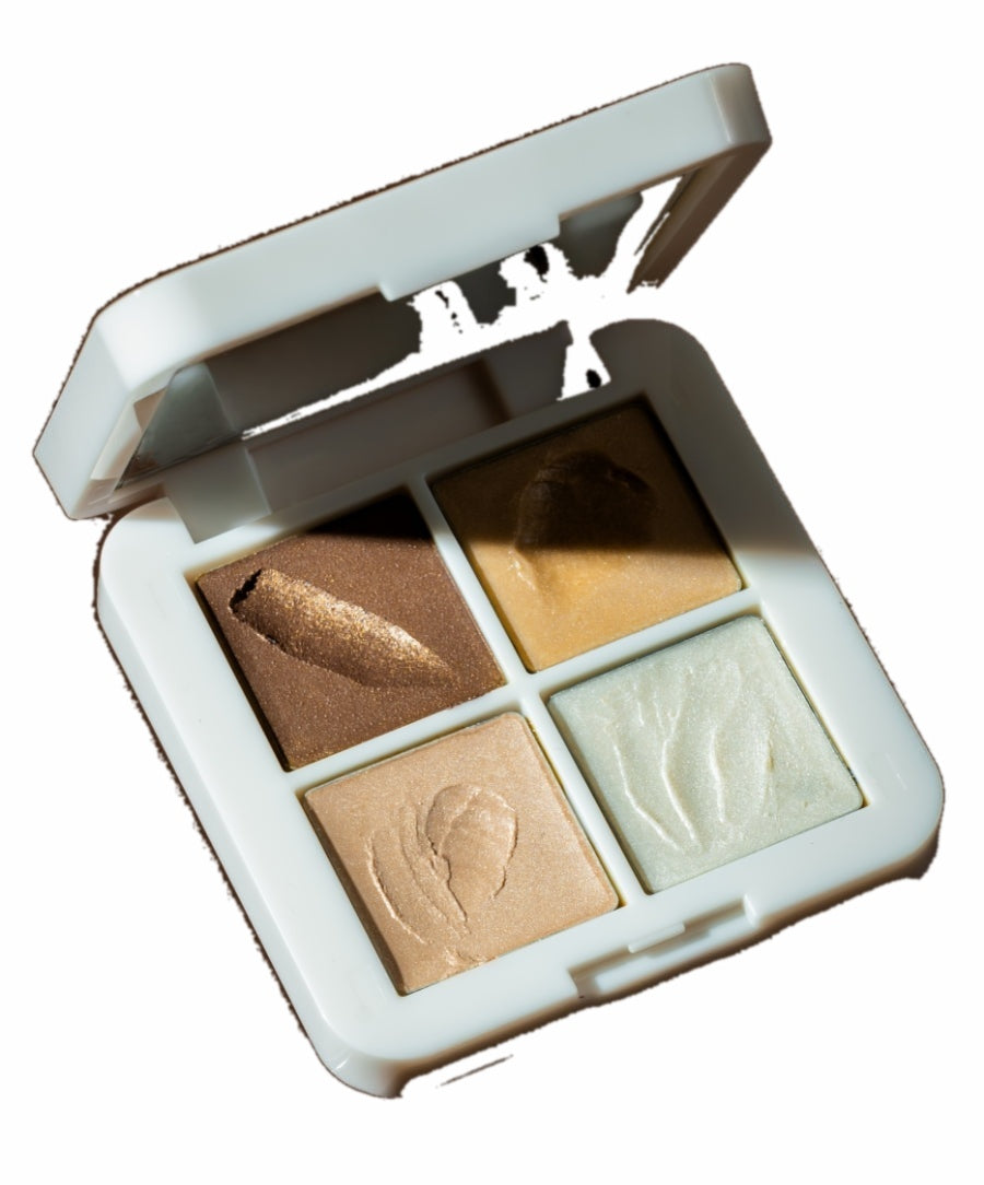 Living Luminizer Glow Quad Mini: paleta de iluminadores