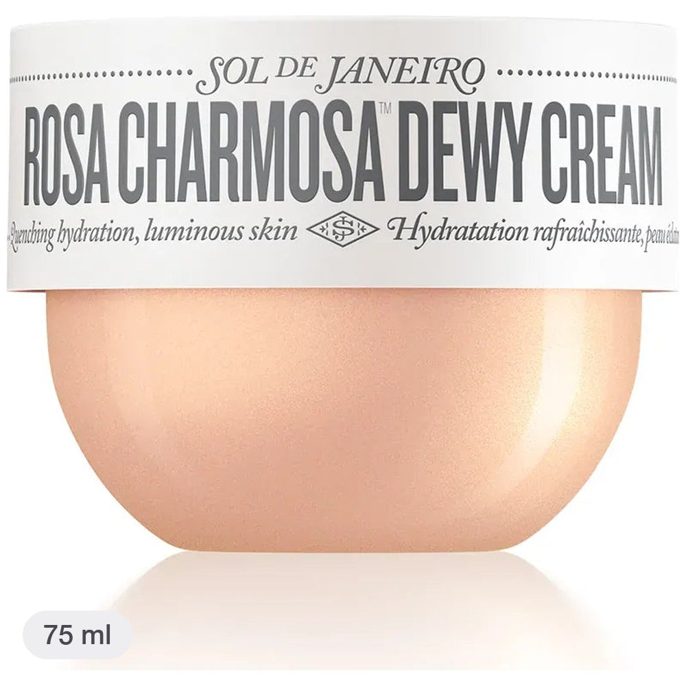 Rosa Charmosa Dewy Crema Corporal 75 ml — Sol de Janeiro