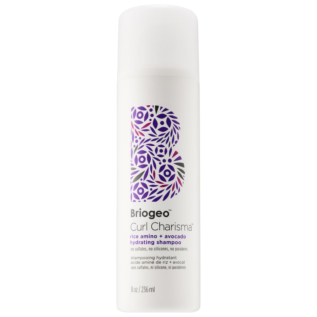 Shampoo Hidratante para Rizos con Aminoácidos de Arroz y Palta — Curl Charisma — Briogeo - 237 ml