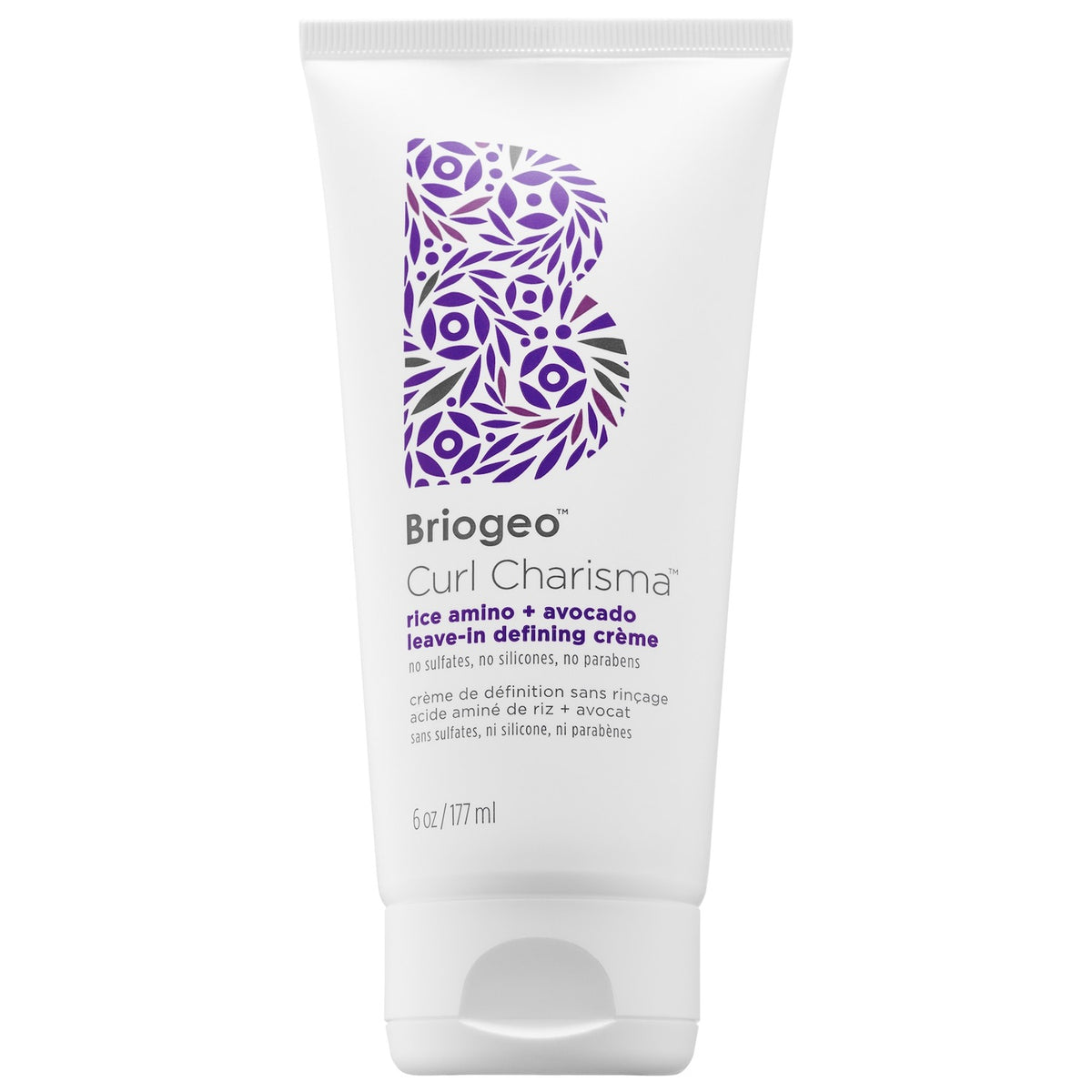 Crema Definidora de Rizos sin Enjuague con Aminoácidos de Arroz y Palta — Curl Charisma — Briogeo - 177 ml
