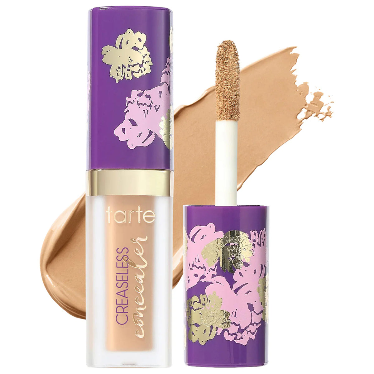 Corrector de Ojeras Cremoso de Cobertura Total Acabado Radiante — Maracuja Creaseless — Tarte — 25S - Claro-medio arena / Mini 1 g