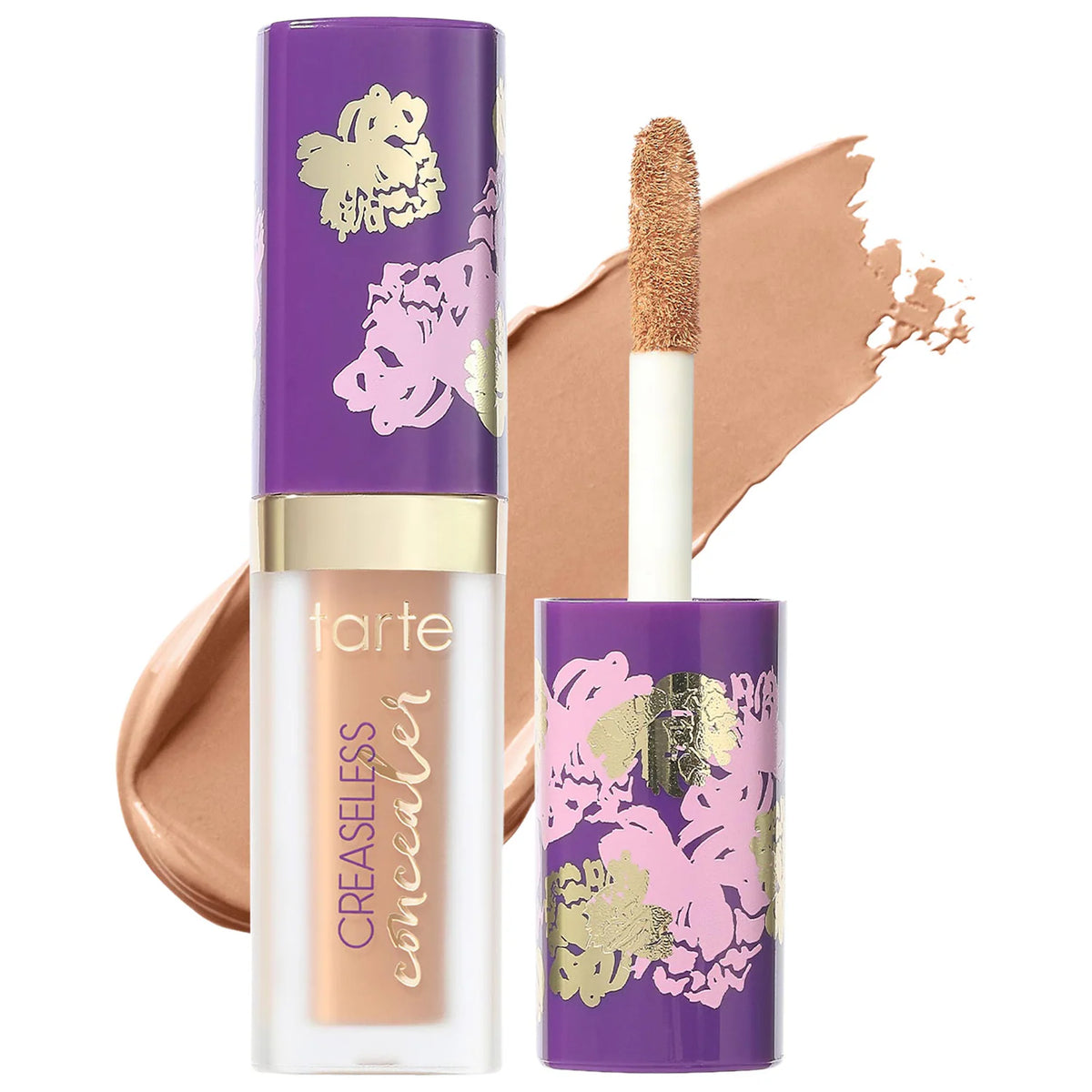 Corrector de Ojeras Cremoso de Cobertura Total Acabado Radiante — Maracuja Creaseless — Tarte — 34H - Medio miel / Mini 1 g
