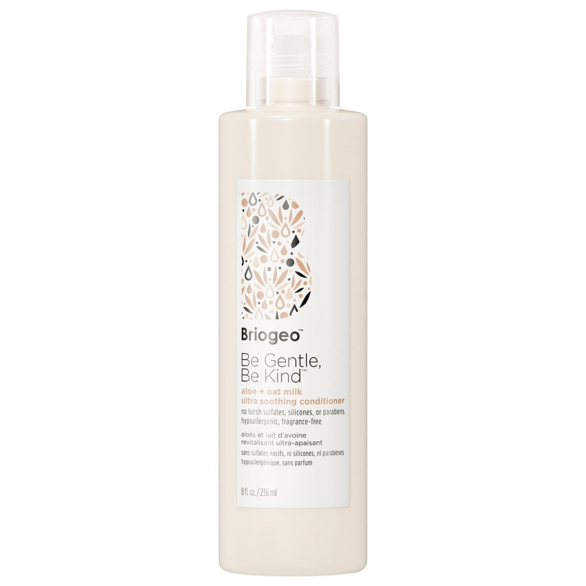 Acondicionador Hipoalergénico sin Fragancia con Aloe y Leche de Avena — Be Gentle, Be Kind — Briogeo - 236 ml