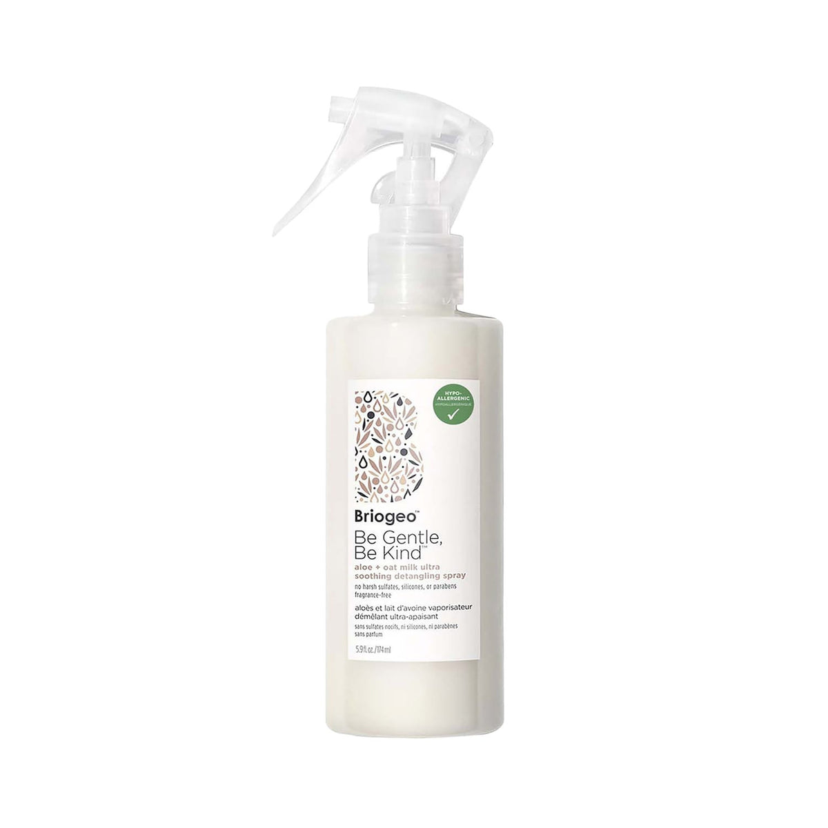 Desenredante sin Enjuague Hipoalergénico sin Fragancia con Aloe y Leche de Avena — Be Gentle, Be Kind — Briogeo - 174 ml
