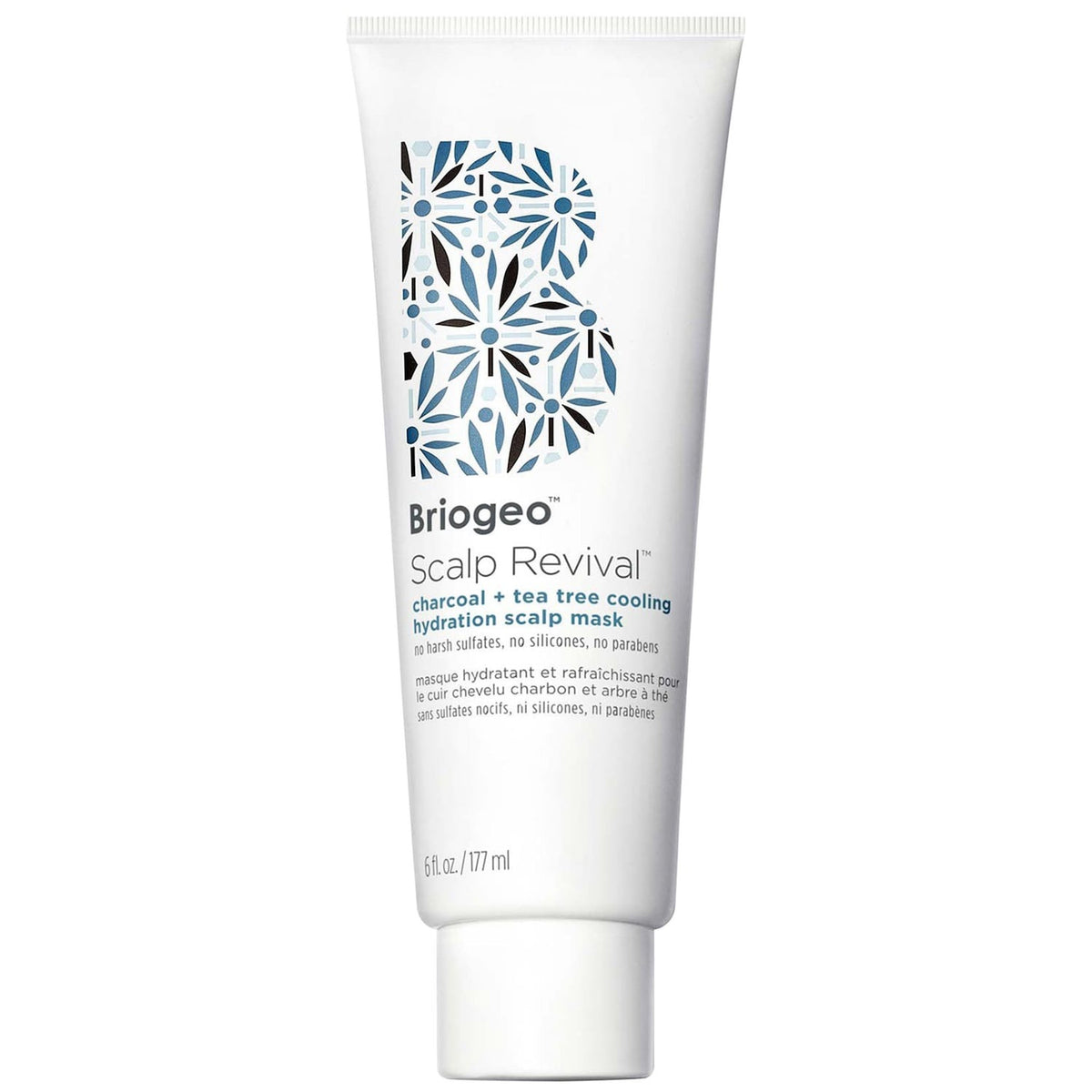Mascarilla Refrescante e Hidratante para Cuero Cabelludo Seco con Carbón y Árbol de Té — Scalp Revival — Briogeo - 177 ml