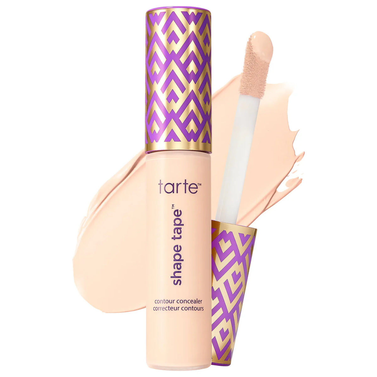 Corrector de Cobertura Total Acabado Mate — Shape Tape — Tarte — 8B - Porcelana beige / 10 ml