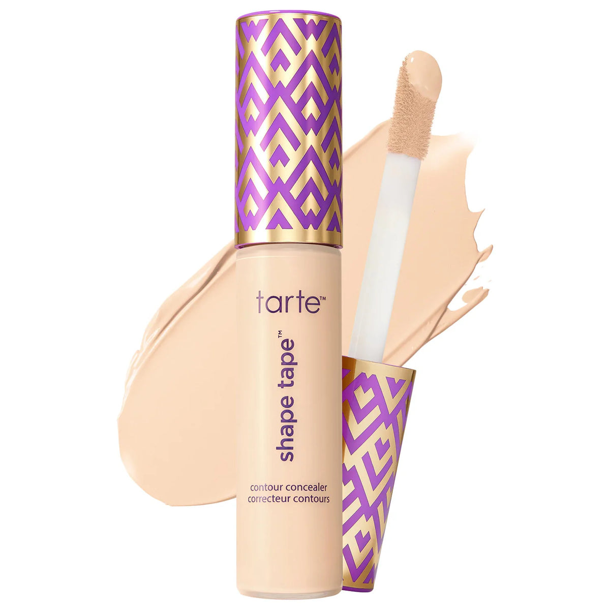 Corrector de Cobertura Total Acabado Mate — Shape Tape — Tarte — 12S - Muy claro / 10 ml