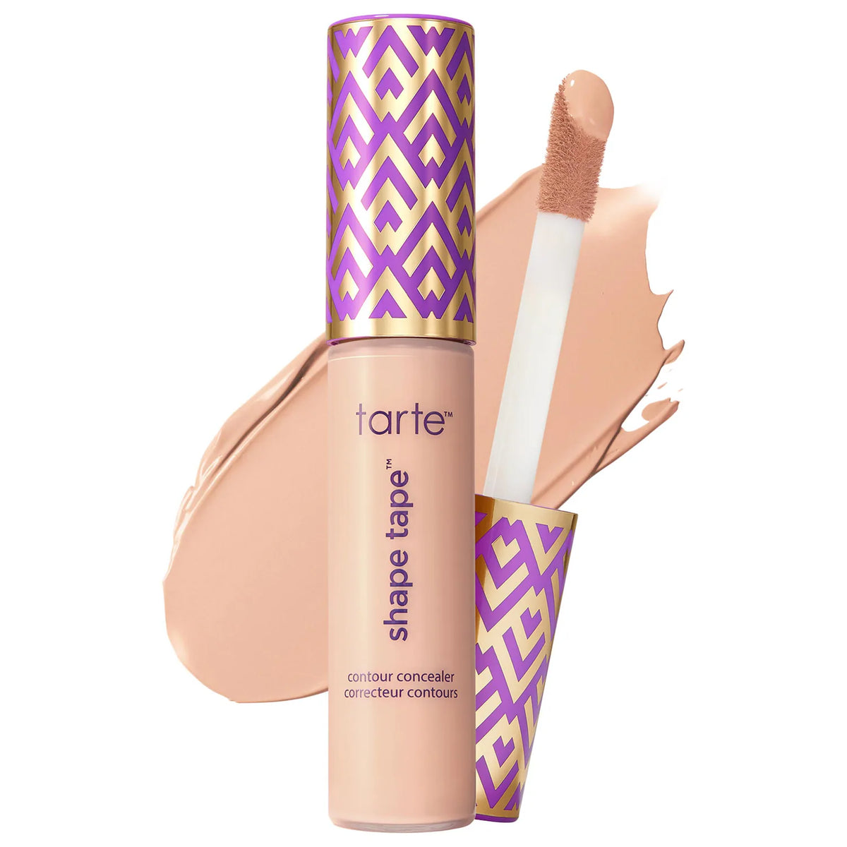Corrector de Cobertura Total Acabado Mate — Shape Tape — Tarte — 22B - Claro beige / 10 ml