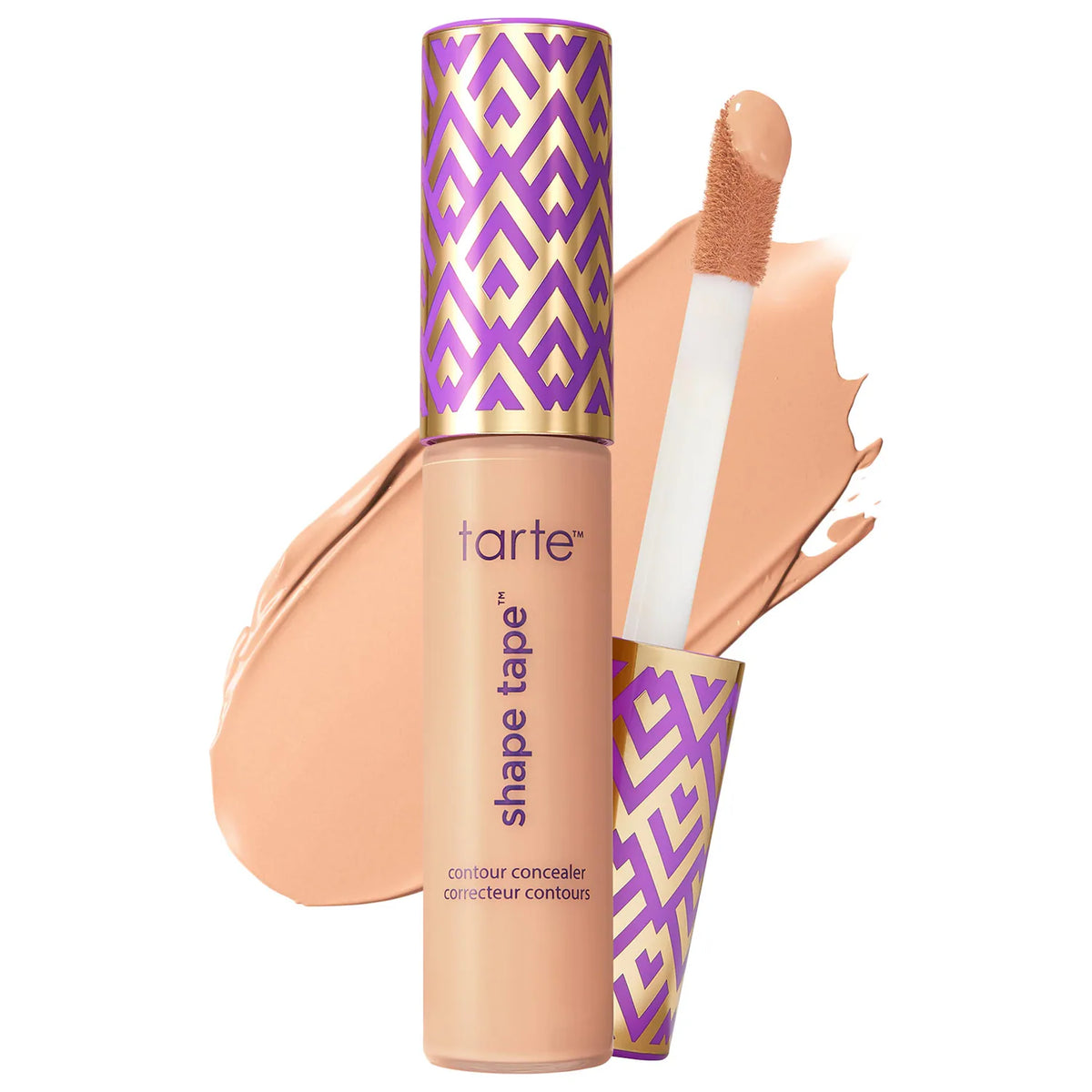 Corrector de Cobertura Total Acabado Mate — Shape Tape — Tarte — 27B - Claro-medio beige / 10 ml