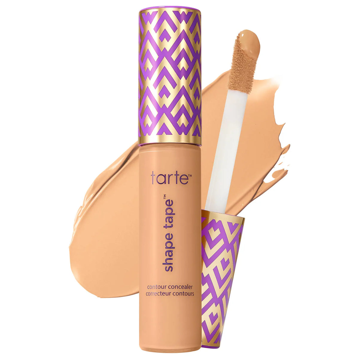 Corrector de Cobertura Total Acabado Mate — Shape Tape — Tarte — 34S - Medio arena / 10 ml