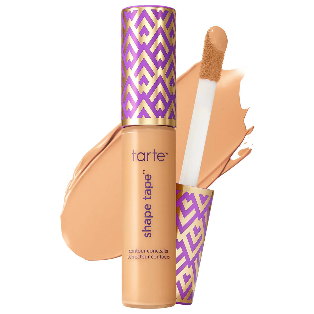 Corrector de Cobertura Total Acabado Mate — Shape Tape — Tarte — 35H - Medio miel / 10 ml