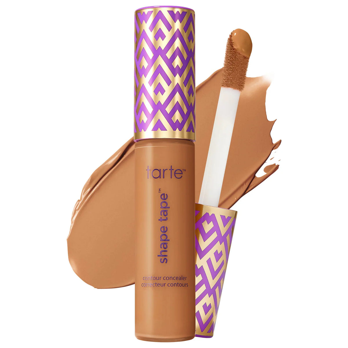 Corrector de Cobertura Total Acabado Mate — Shape Tape — Tarte — 47S - Bronceado-profundo arena / 10 ml