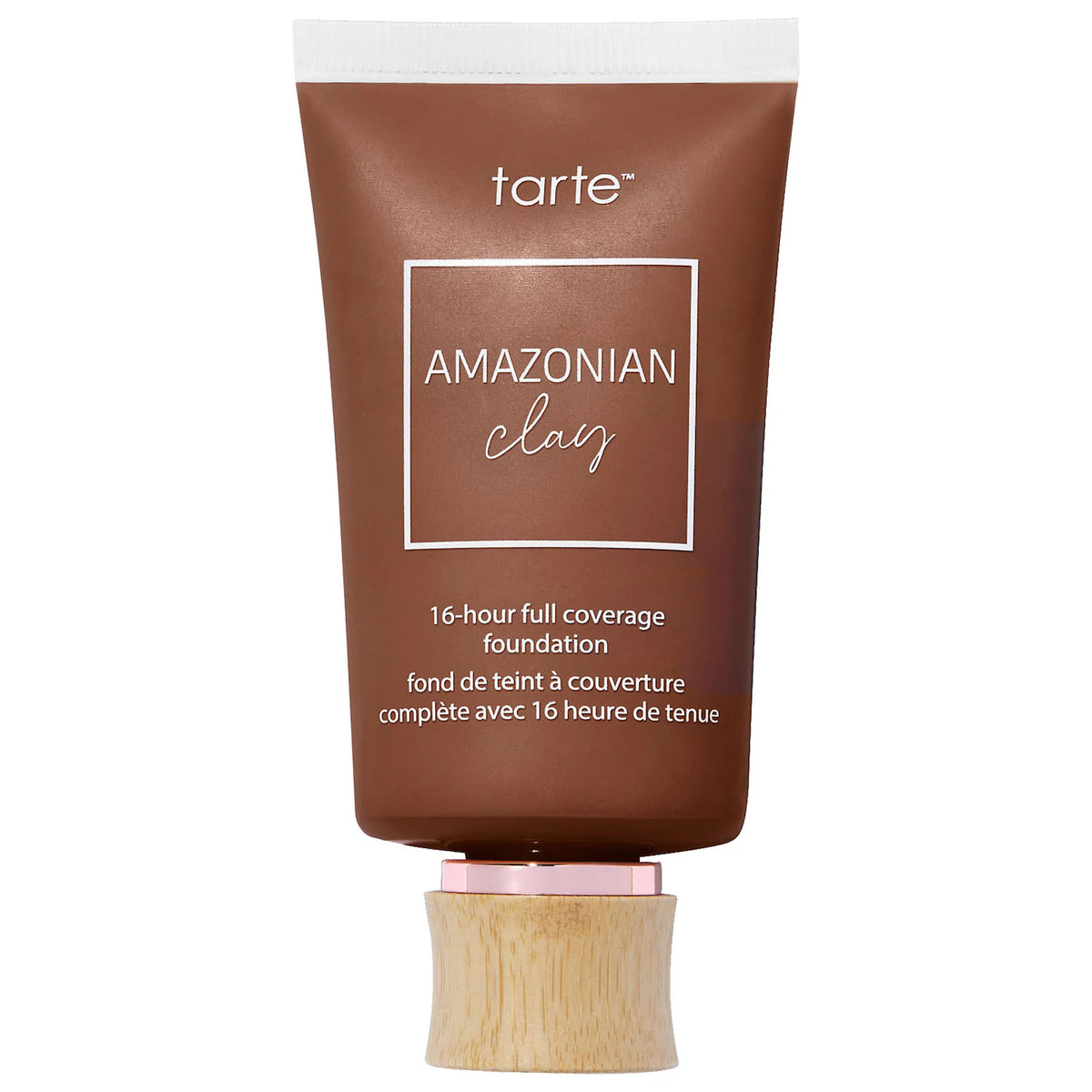 Base de Maquillaje de Cobertura Total Mate Suave 16 Horas — Amazonian Clay — Tarte — 57H - Intenso miel