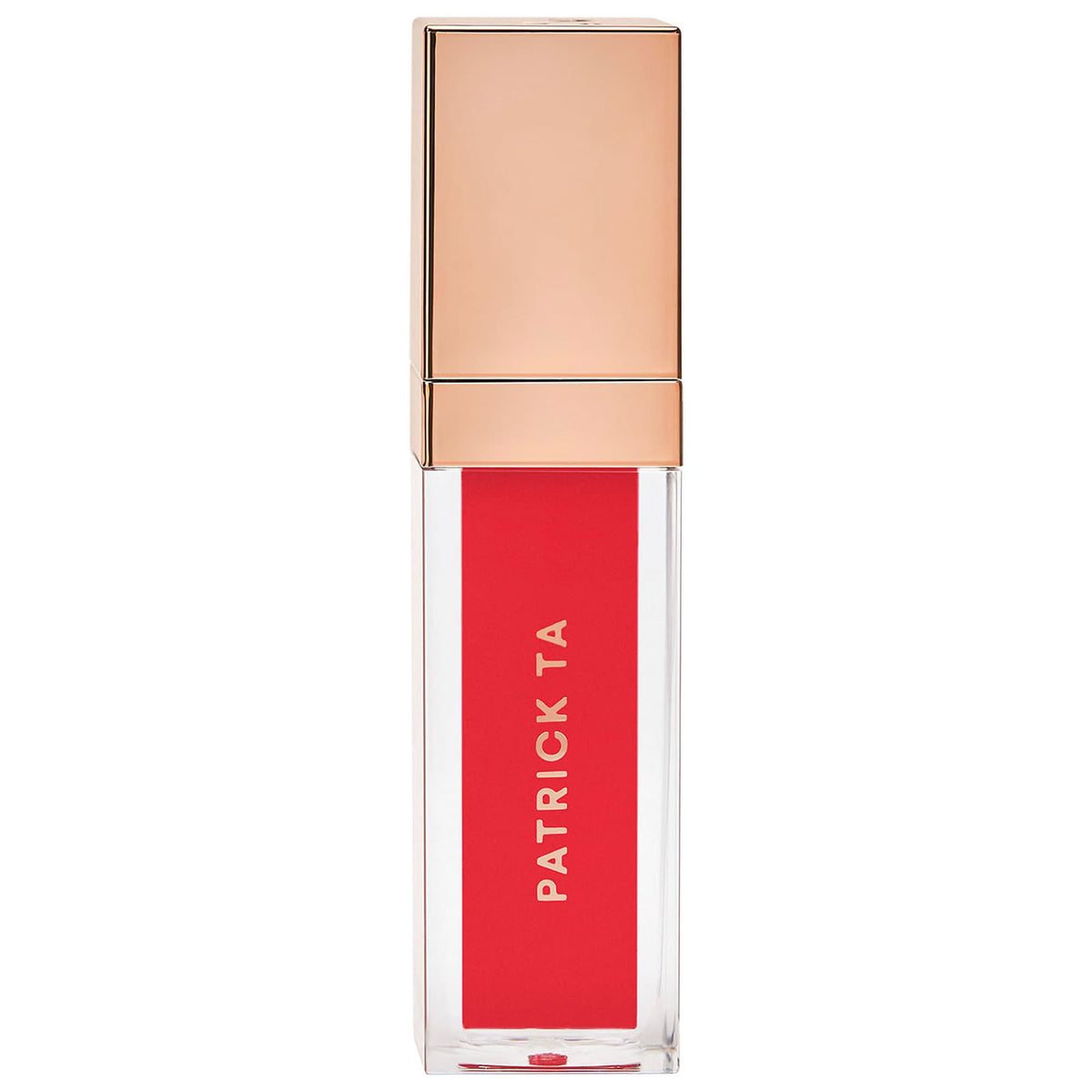 Brillo Labial Major Volume — Full Syringe, rojo transparente