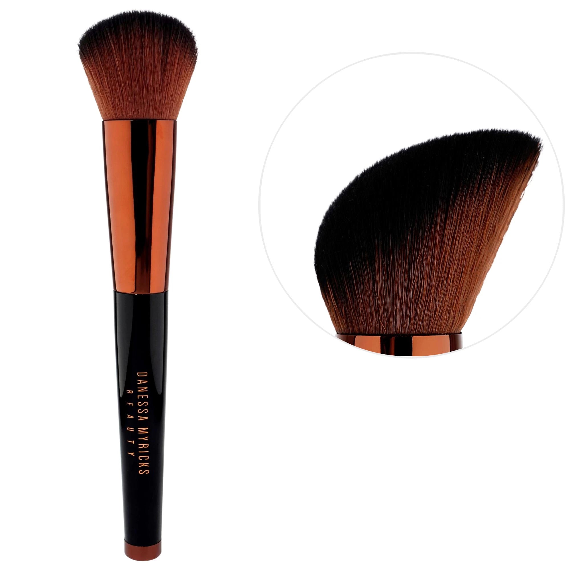 Brocha para Rostro Yummy Face 1.0 - para Base, Rubor, Bronceador y Polvo — Danessa Myricks