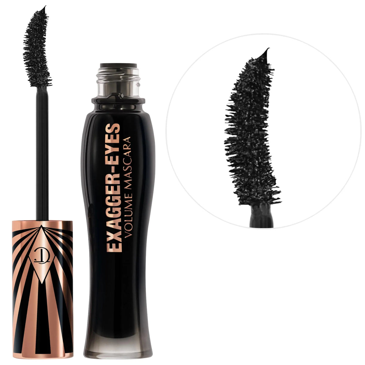 Máscara de Pestañas Voluminizadora y Rizadora Exagger-Eyes — Charlotte Tilbury