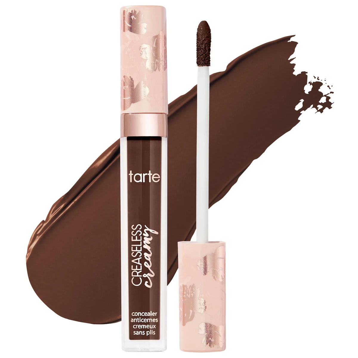 Corrector Líquido Cremoso de Cobertura Total — Maracuja Creaseless Creamy — Tarte — 60W - Caoba cálido / 6.4 g