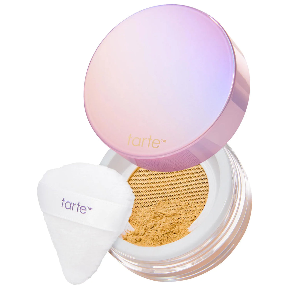Polvo Suelto Fijador e Iluminador — Creaseless — Tarte — Miel