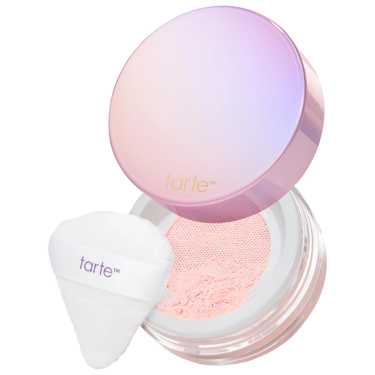Polvo Suelto Fijador e Iluminador — Creaseless — Tarte — Rosa