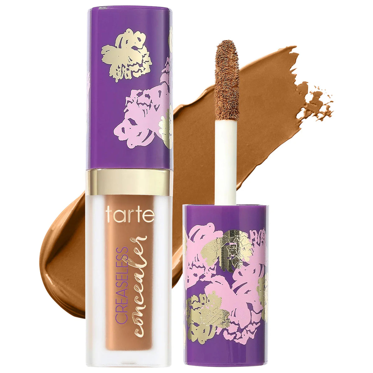Corrector de Ojeras Cremoso de Cobertura Total Acabado Radiante — Maracuja Creaseless — Tarte — 53G - Profundo dorado / Mini 1 g