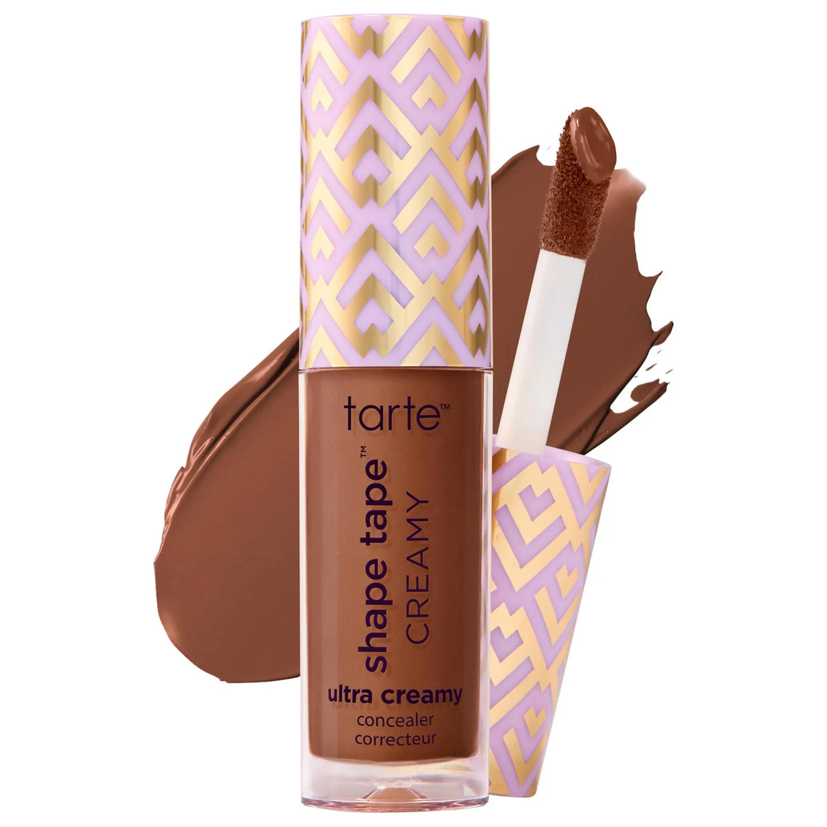 Corrector Cremoso Hidratante de Cobertura Total — Shape Tape Hydrating — Tarte — 55W - Intenso cálido / Mini 1 ml