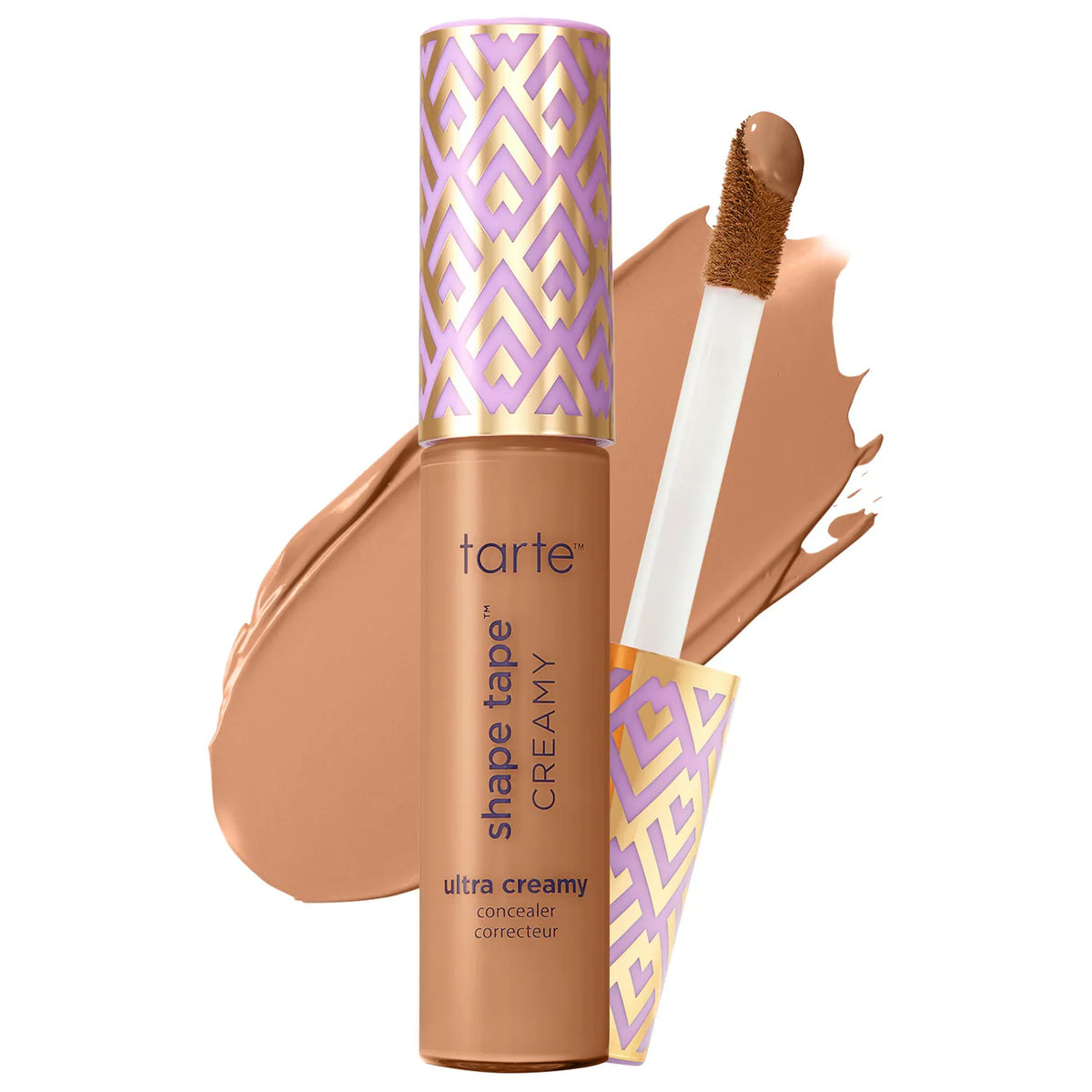Corrector Cremoso Hidratante de Cobertura Total — Shape Tape Hydrating — Tarte — 44H - Bronceado / 10 ml