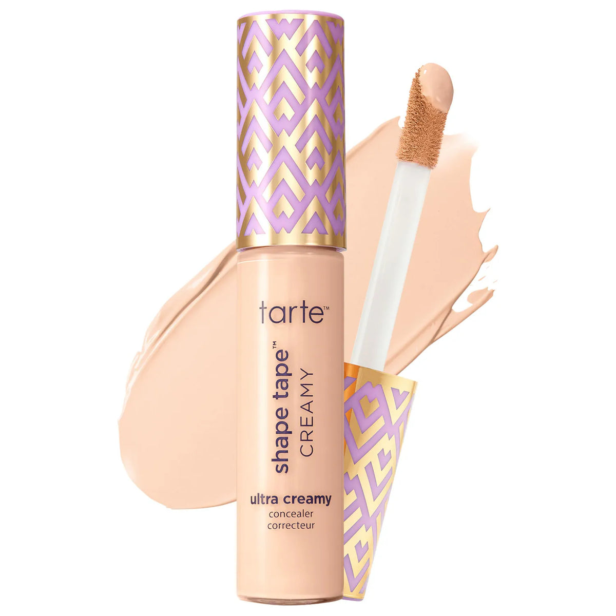 Corrector Cremoso Hidratante de Cobertura Total — Shape Tape Hydrating — Tarte — 12B - Muy claro beige / 10 ml