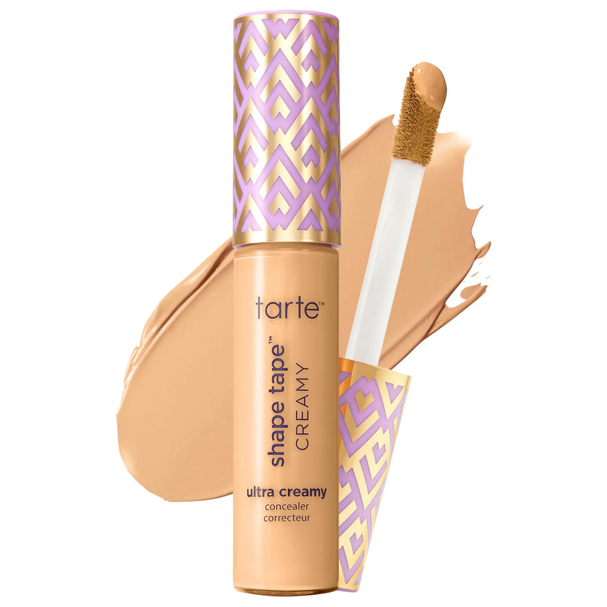 Corrector Cremoso Hidratante de Cobertura Total — Shape Tape Hydrating — Tarte — 34S - Medio arena / 10 ml