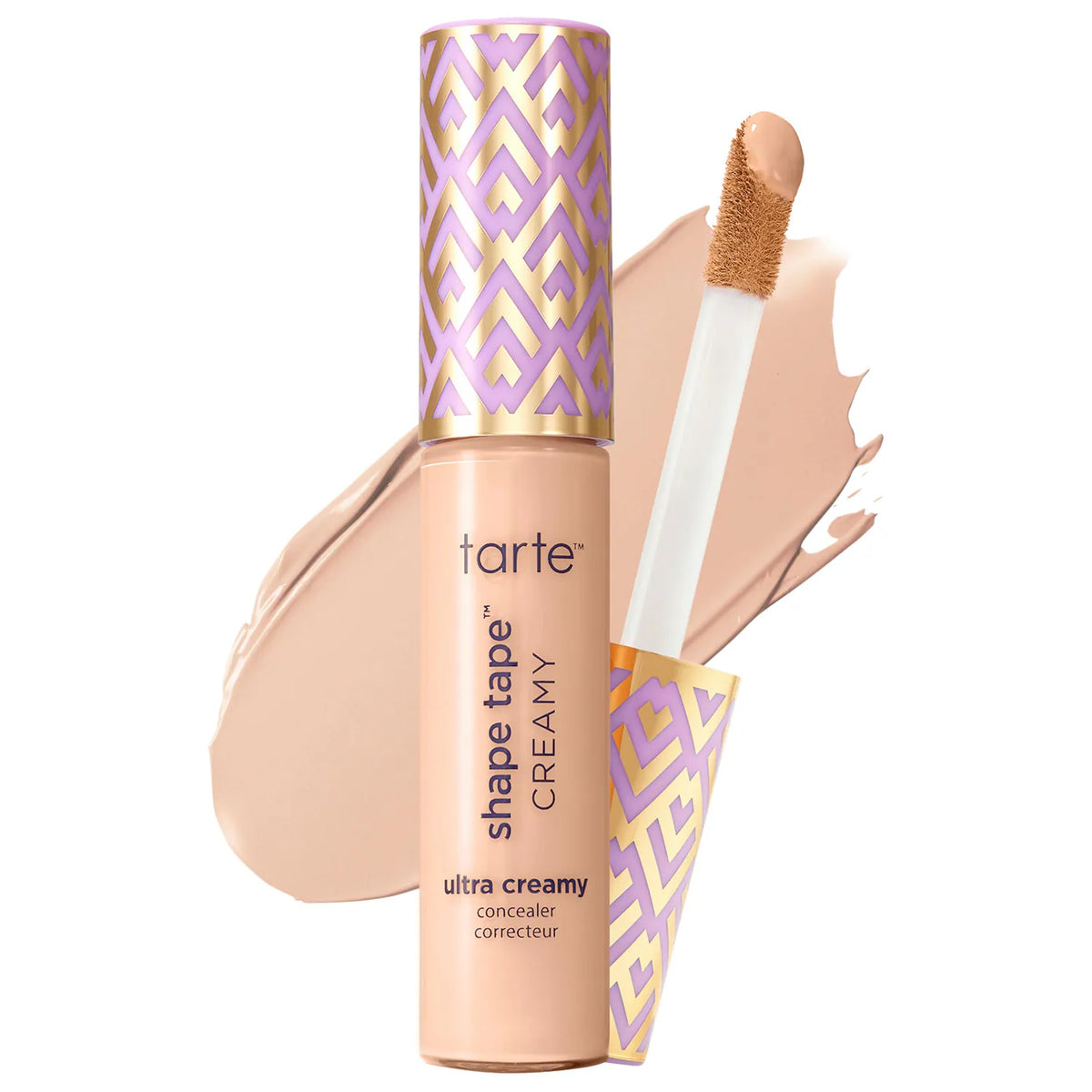 Corrector Cremoso Hidratante de Cobertura Total — Shape Tape Hydrating — Tarte — 22B - Claro beige / 10 ml