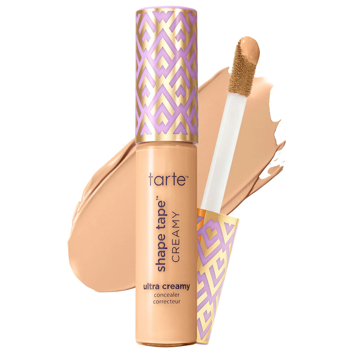 Corrector Cremoso Hidratante de Cobertura Total — Shape Tape Hydrating — Tarte — 27S - Claro-medio arena / 10 ml