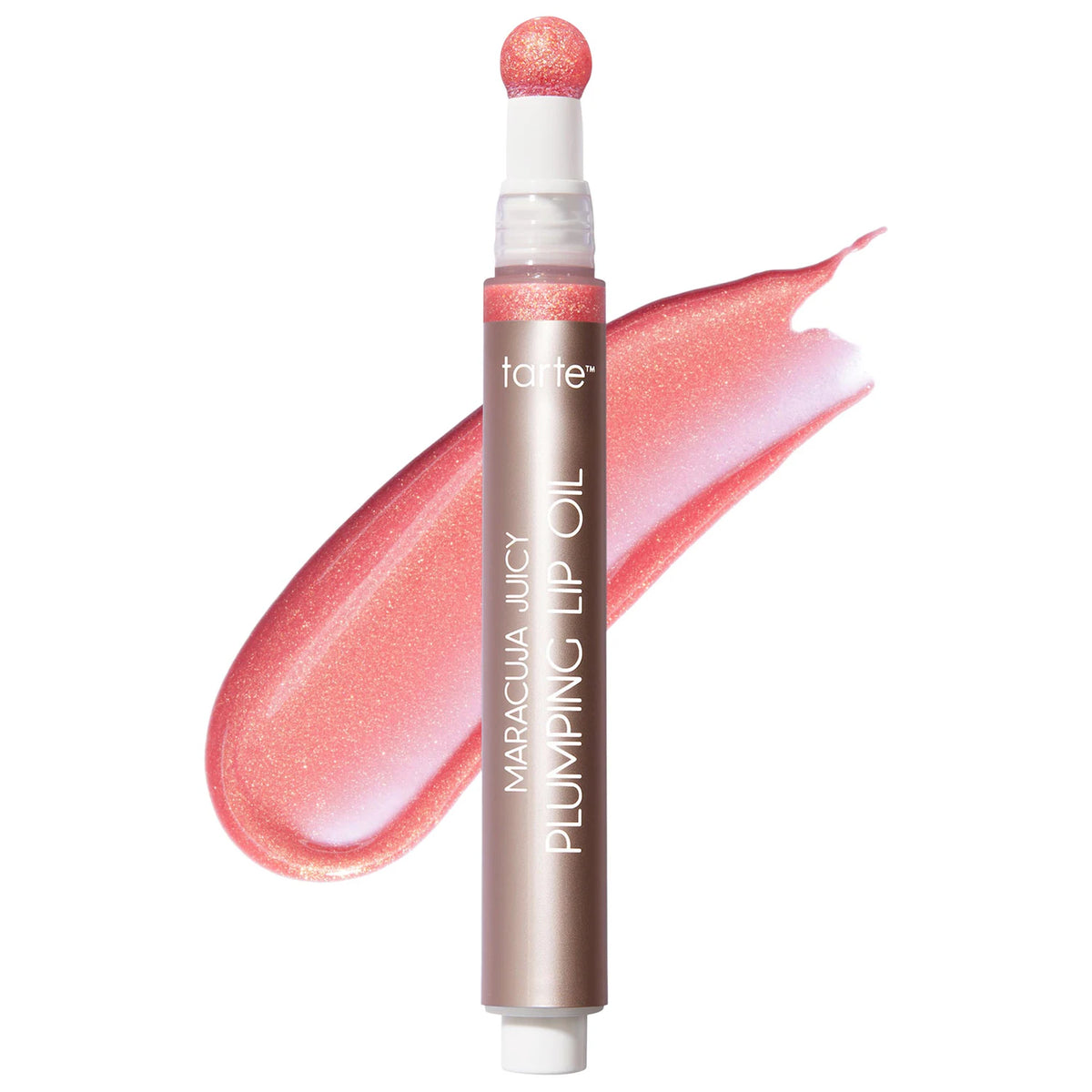 Aceite Labial Voluminizador con Ácido Hialurónico — Maracuja Juicy Lip Oil — Tarte — Shimmering Rose
