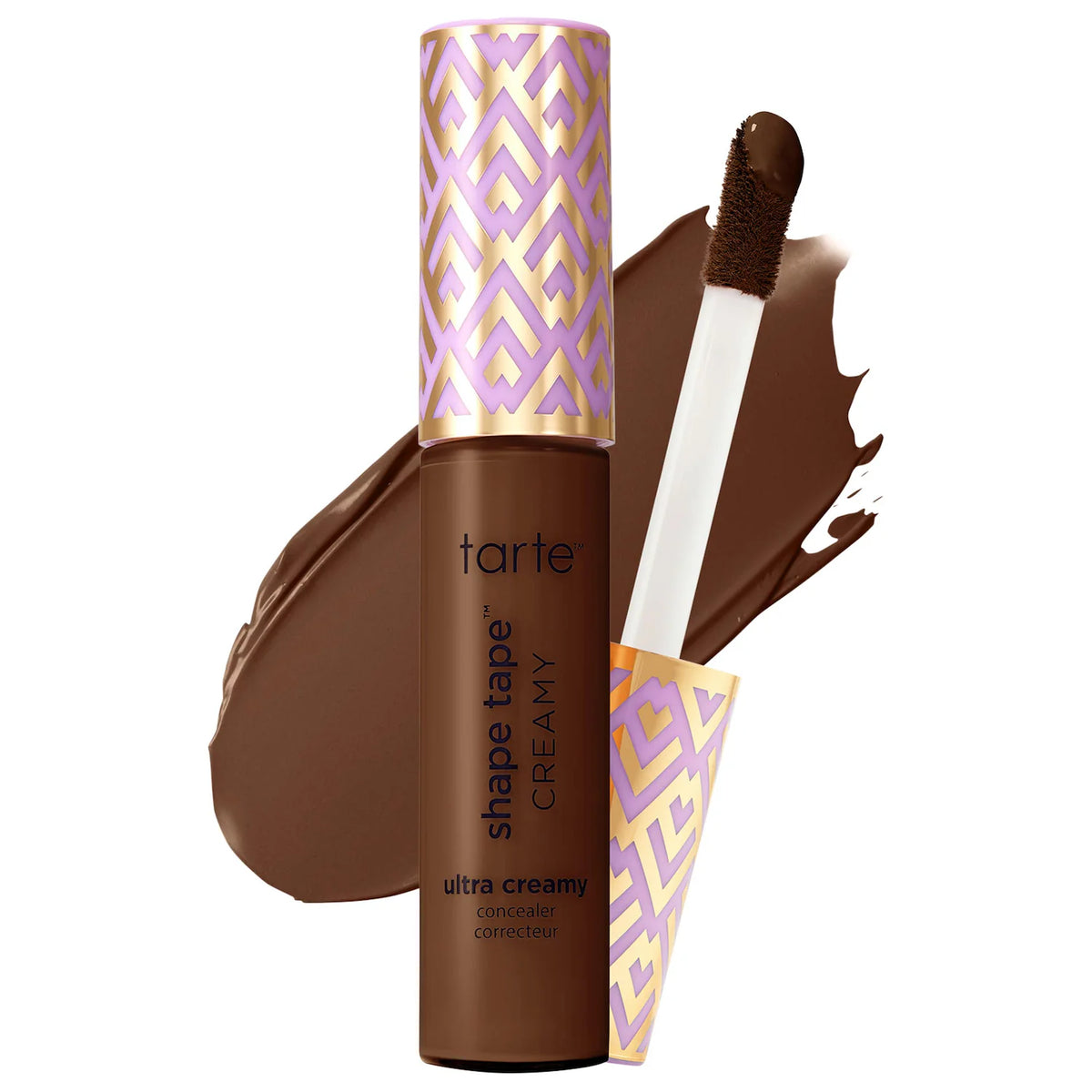 Corrector Cremoso Hidratante de Cobertura Total — Shape Tape Hydrating — Tarte — 60N - Caoba / 10 ml