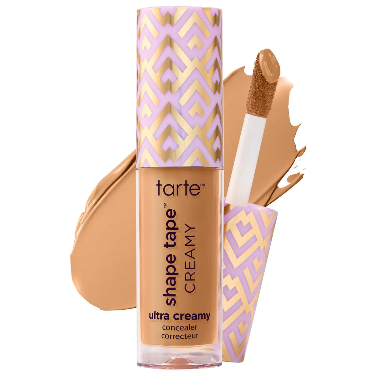 Corrector Cremoso Hidratante de Cobertura Total — Shape Tape Hydrating — Tarte — 37G - Medio-bronceado dorado / Mini 1 ml