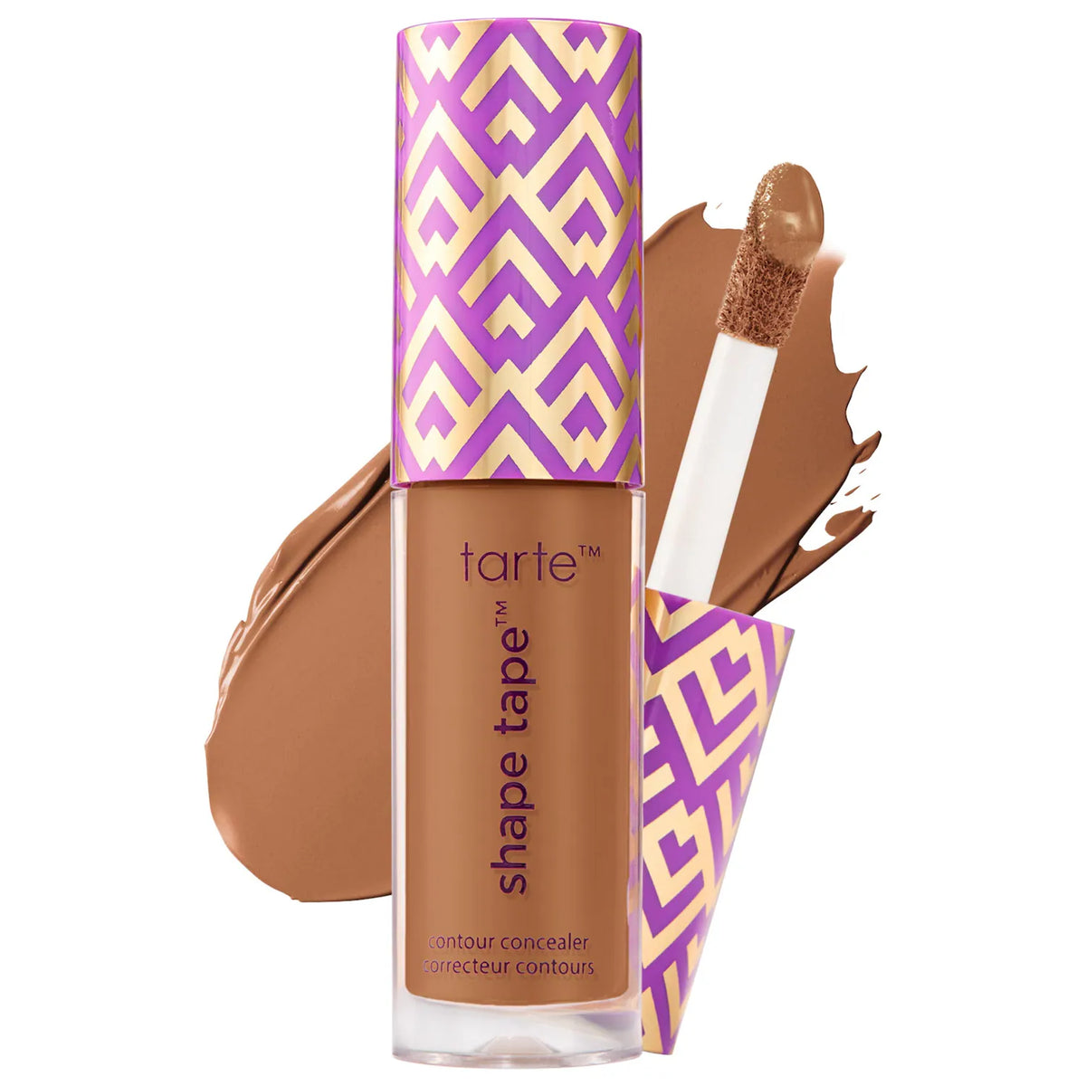 Corrector de Cobertura Total Acabado Mate — Shape Tape — Tarte — 49W - Bronceado-profundo cálido / Mini 1 ml
