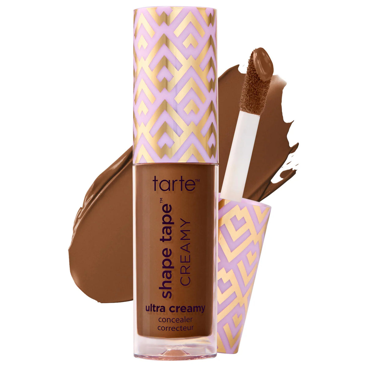 Corrector Cremoso Hidratante de Cobertura Total — Shape Tape Hydrating — Tarte — 57G - Intenso dorado / Mini 1 ml
