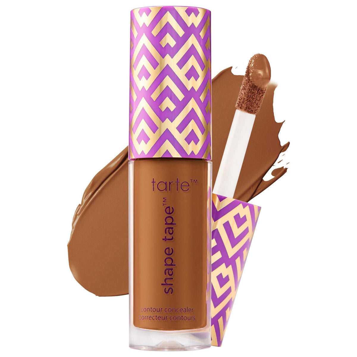 Corrector de Cobertura Total Acabado Mate — Shape Tape — Tarte — 53G - Profundo dorado / Mini 1 ml