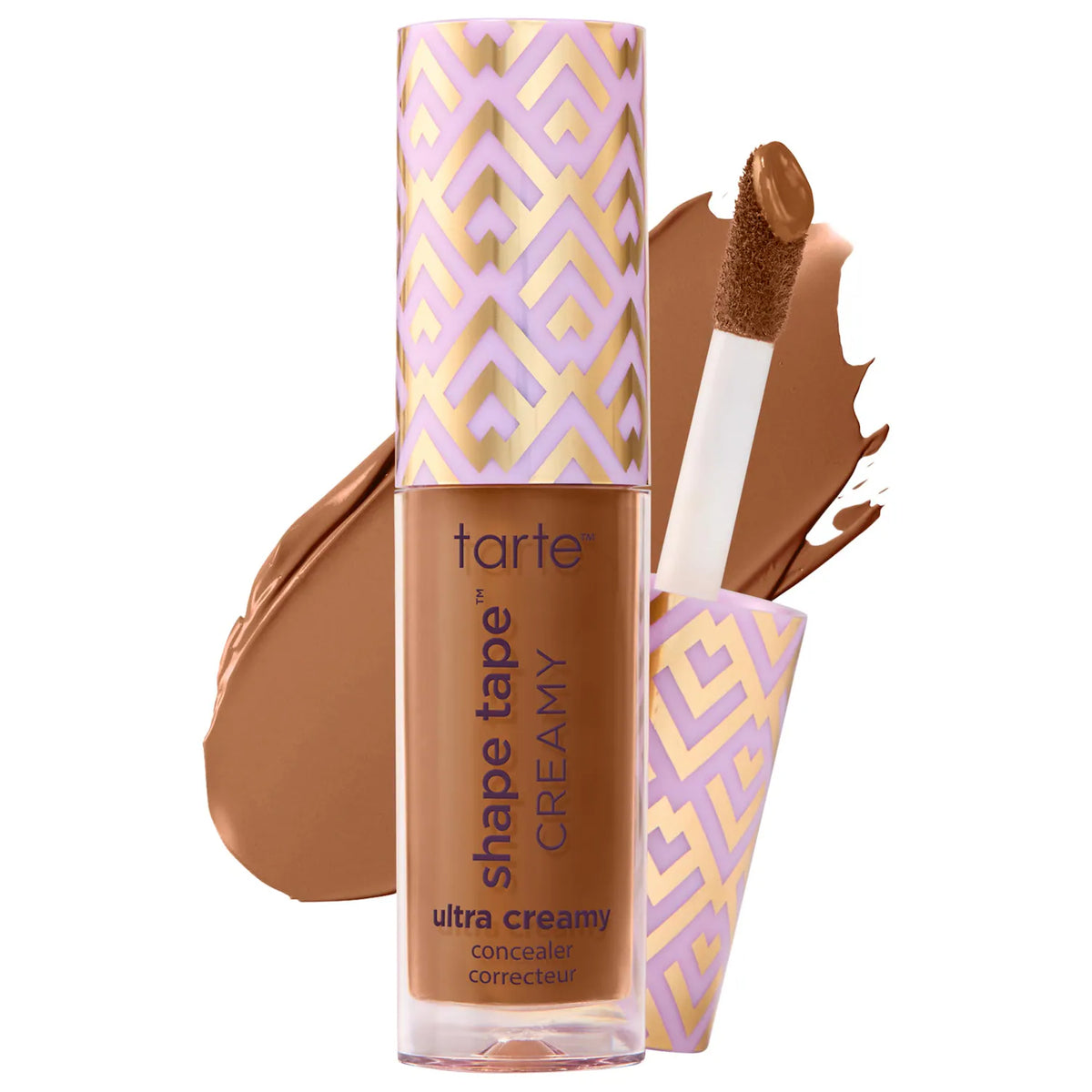 Corrector Cremoso Hidratante de Cobertura Total — Shape Tape Hydrating — Tarte — 49W - Bronceado-profundo cálido / Mini 1 ml