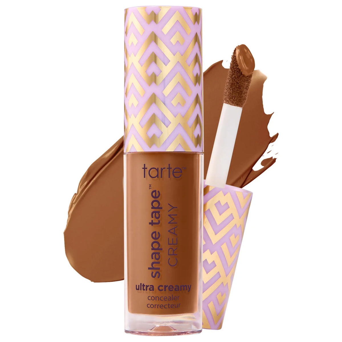 Corrector Cremoso Hidratante de Cobertura Total — Shape Tape Hydrating — Tarte — 53G - Profundo dorado / Mini 1 ml