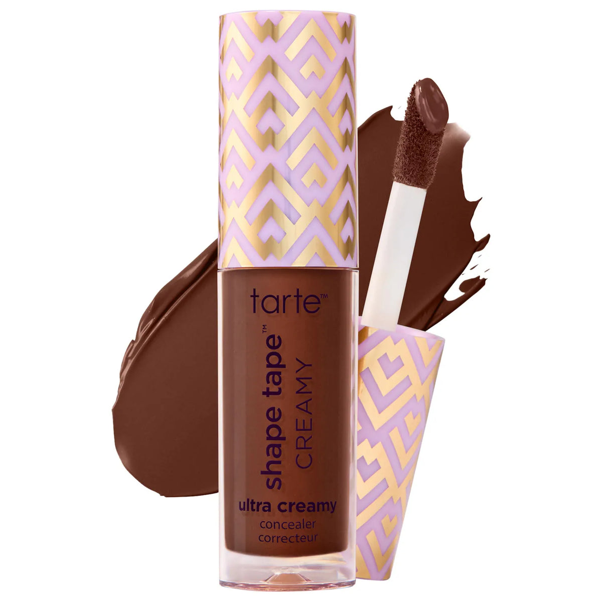 Corrector Cremoso Hidratante de Cobertura Total — Shape Tape Hydrating — Tarte — 60W - Caoba cálido / Mini 1 ml