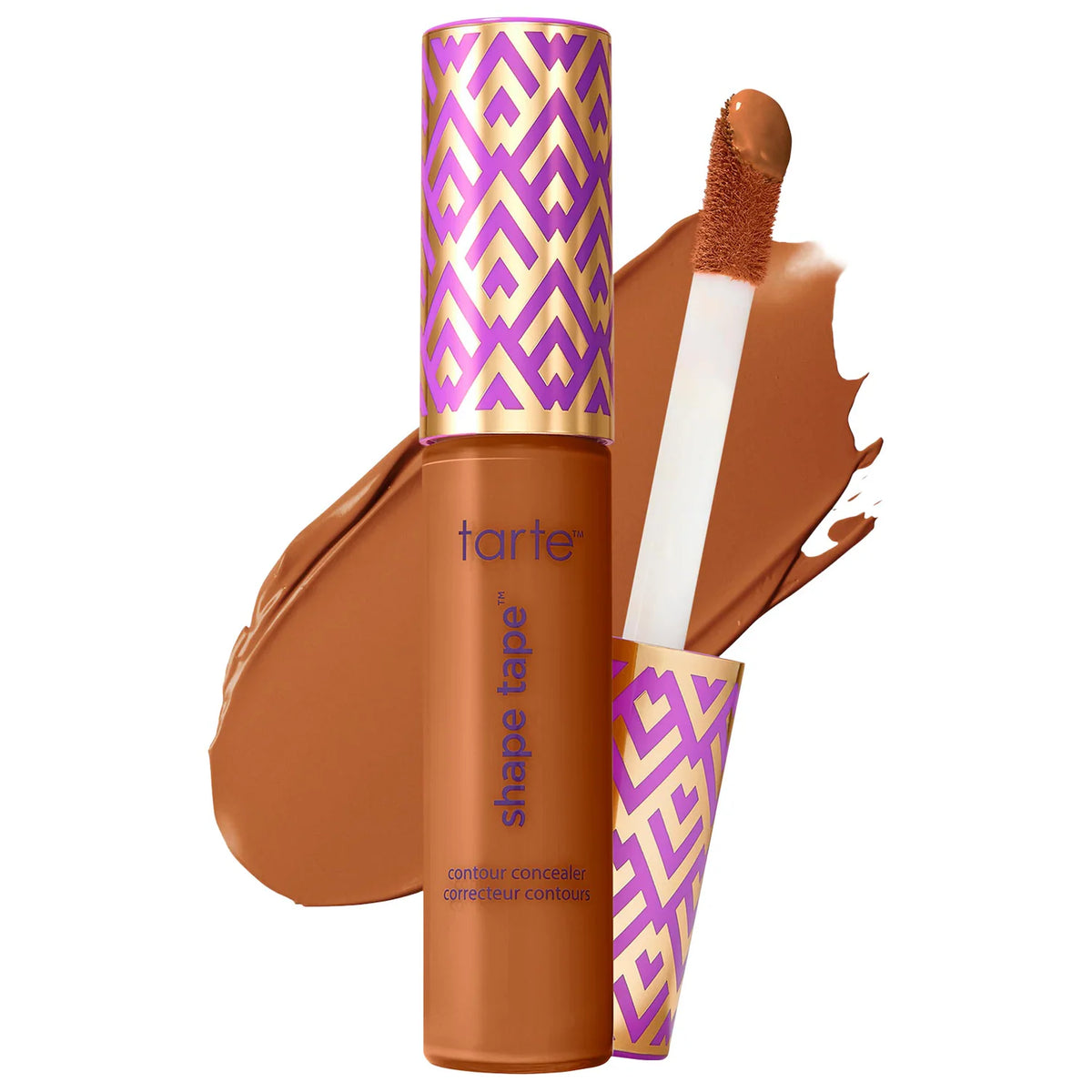 Corrector de Cobertura Total Acabado Mate — Shape Tape — Tarte — 53G - Profundo dorado / 10 ml