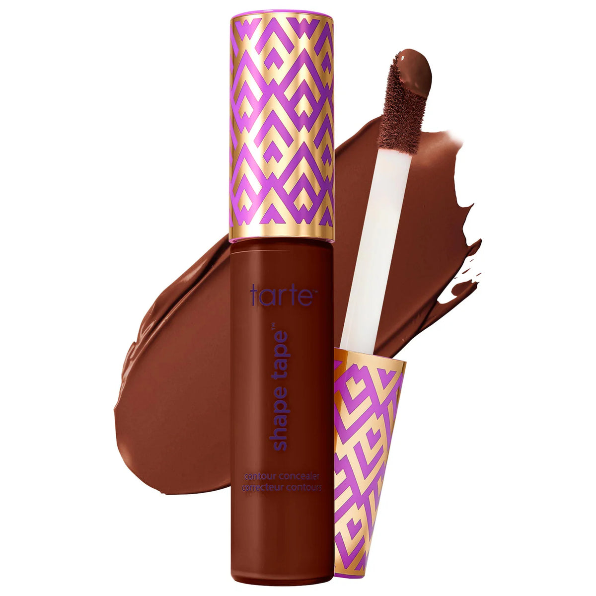 Corrector de Cobertura Total Acabado Mate — Shape Tape — Tarte — 60W - Caoba cálido / 10 ml