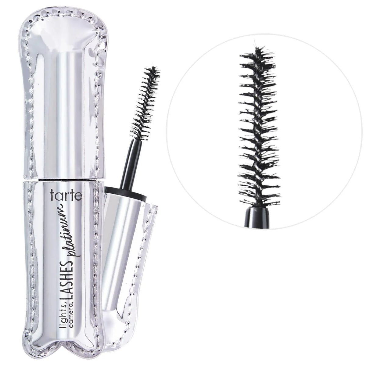 Máscara de Pestañas Voluminizadora y Acondicionadora 4 en 1 Platinum — Lights, Camera, Lashes — Tarte — Mini 5 ml
