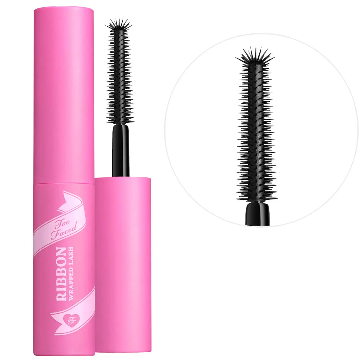 Rímel de tubo de longitud extrema para pestañas envueltas en cinta — Too Faced