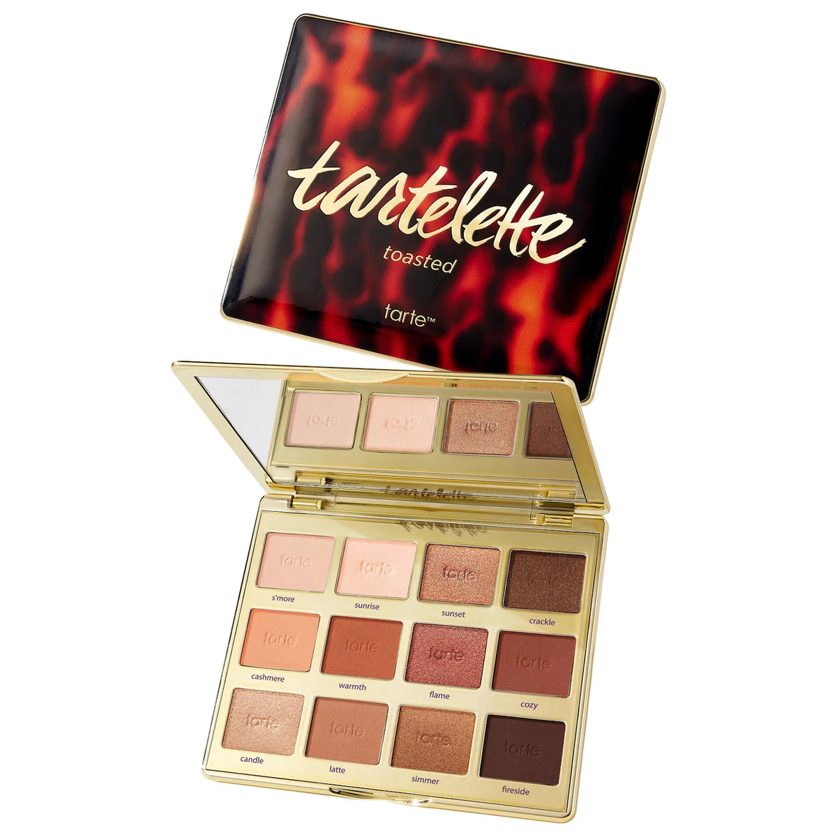 Paleta de Sombras con Arcilla Amazónica — Tartelette Toasted — Tarte