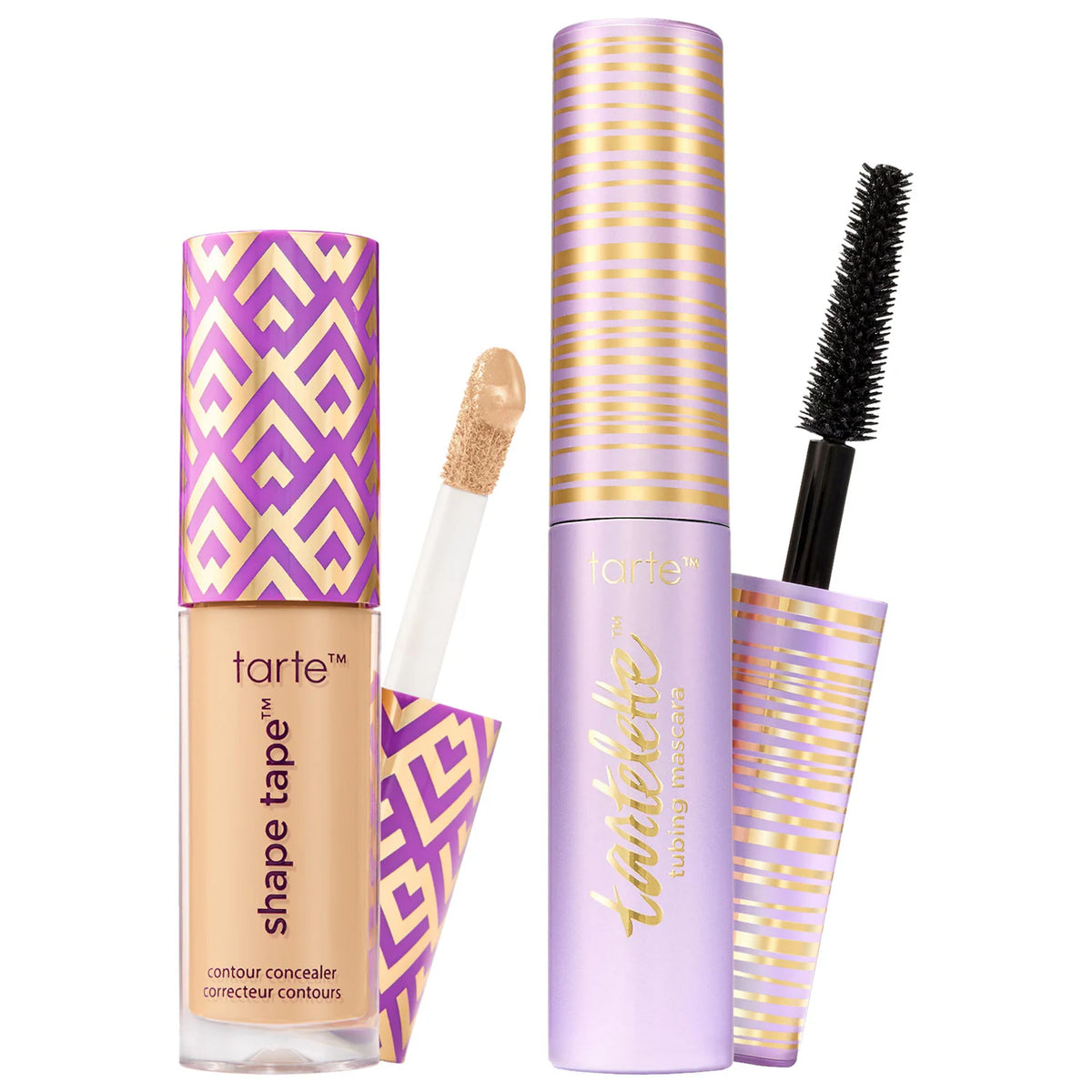 Set Mini Corrector Shape Tape y Máscara Tubing Tartelette — Tarte — 22N - Claro neutro