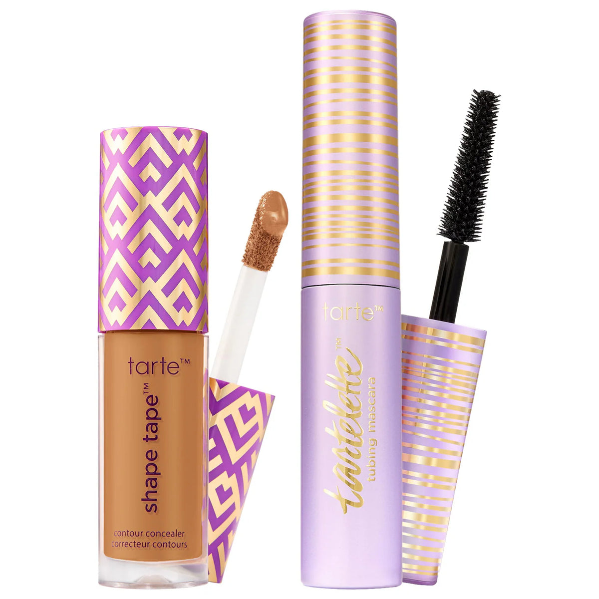 Set Mini Corrector Shape Tape y Máscara Tubing Tartelette — Tarte — 42S - Bronceado arena