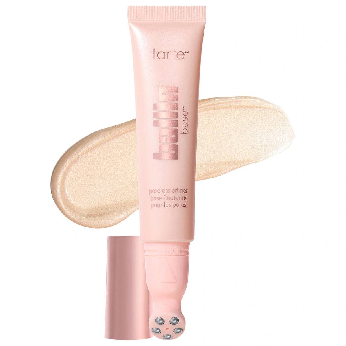 Primer Minimizador de Poros con Rodillo — Ballin Base — Tarte — Perla / Mini 15 ml