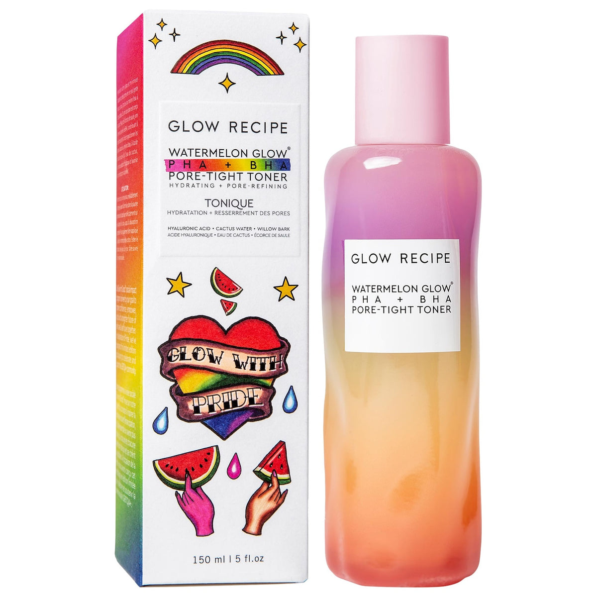 Tónico Hermético Watermelon Glow PHA + BHA Pore-Tight — Glow Recipe