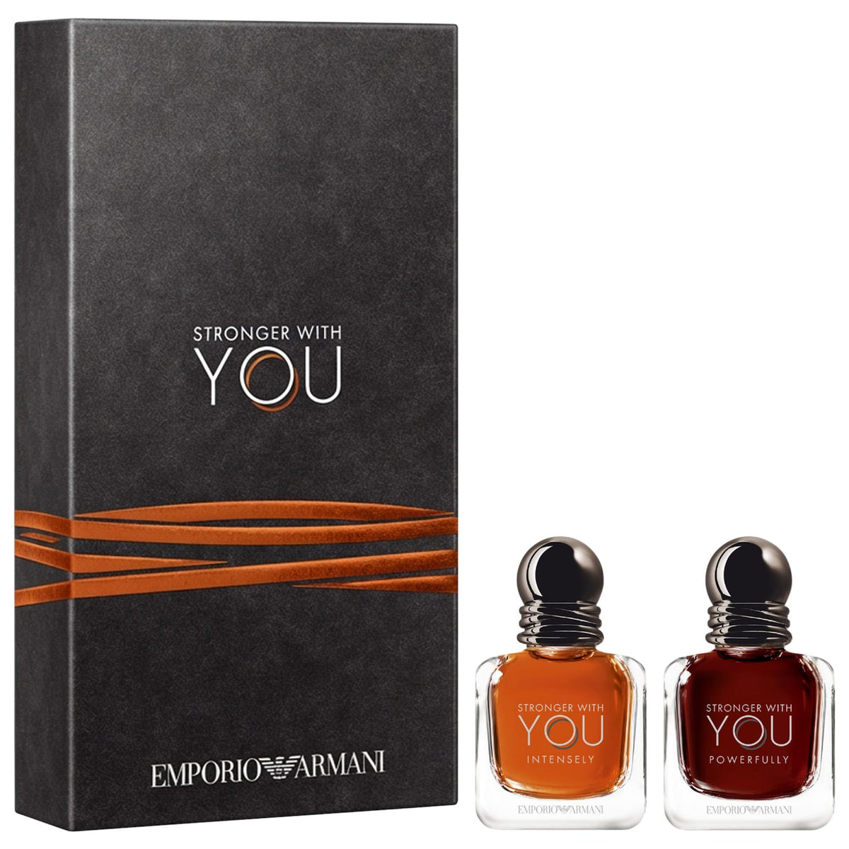 Set Dúo Mini de Perfume para Hombre — Stronger With You — Armani Beauty